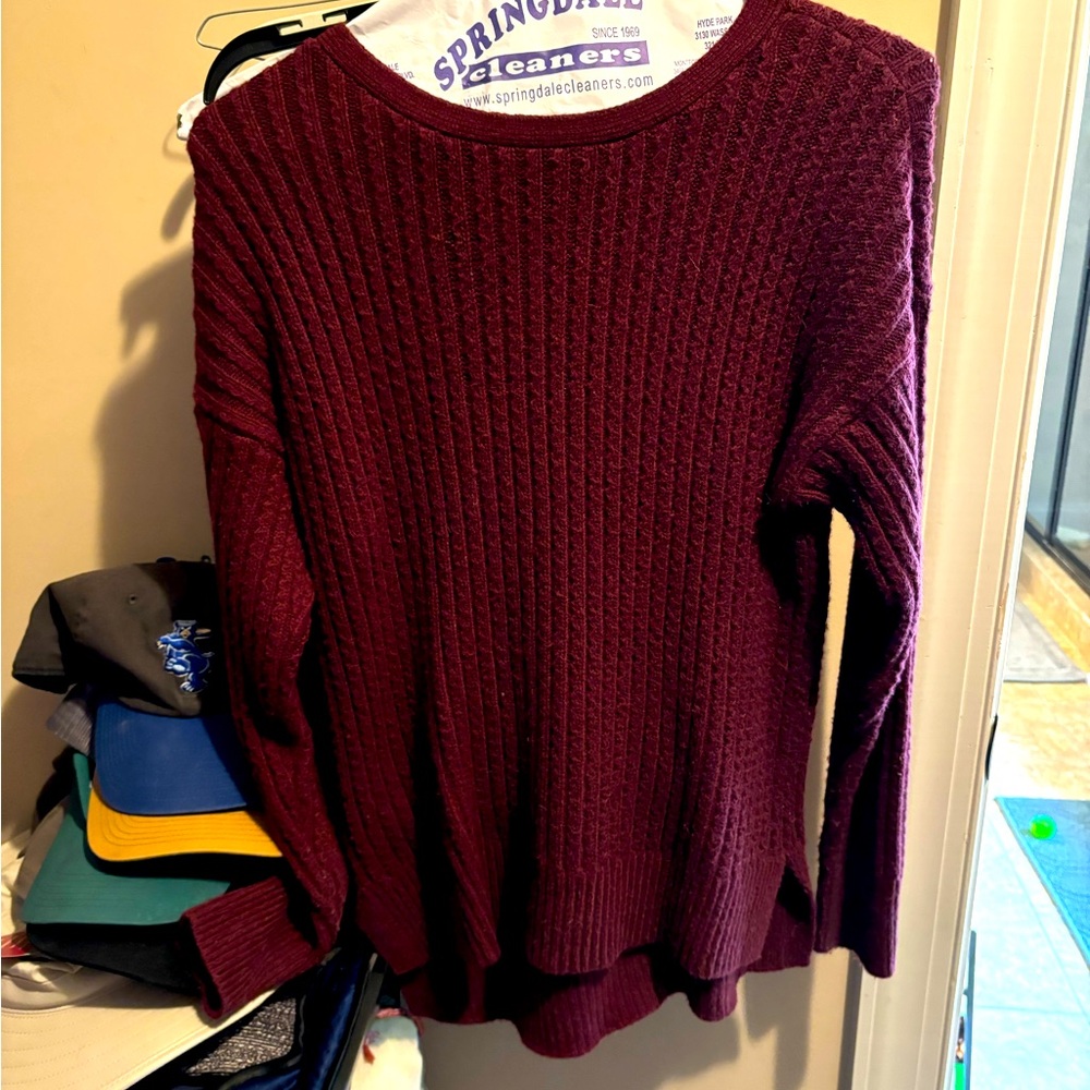 Warm wool sweater